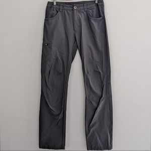 Men’s 32 x 32 PATAGONIA Dark Grey Lightweight Packable Hiking Pants